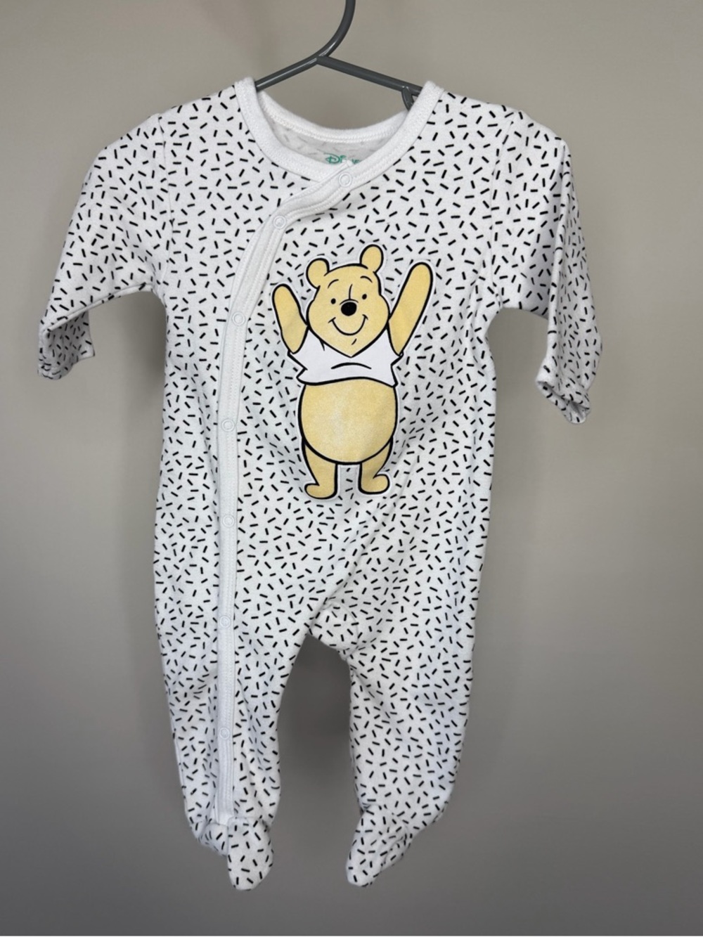 Disney Baby 0-3 months, footie pjs. Winnie the Pooh